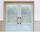 Mosaic Frosted Window Stickers
